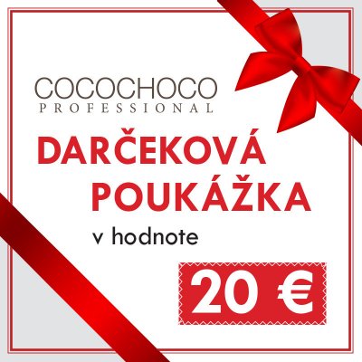 Darčeková poukážka v hodnote 20€ elektronická