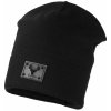 Jamiks Čierna čiapka s koženým logom Ivo