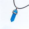 Náhrdelník z modrého jadeitu HEXAGON