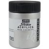 Akrylová farba Pébéo Studio Acrylics - 351 Silver Objem: 500 ml