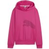 Puma BIG CAT FRENCH TERRY HOODIE Dámska športová mikina, ružová, XS