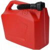 Kinekus Kanister plastový, 10l, na PHM, červený