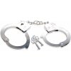 Fetish Fantasy Beginner's Metal Cuffs Silver