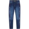 Guess Skinny Denim Skinny Embroider modrá