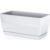 Prosperplast Plastový truhlík Coubi Case s miskou biela 39 cm 39 cm