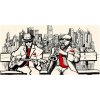 Foto obraz akryl do obývačky New York jezz 100x50 cm