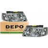 Predné svetlá Volkswagen VW PASSAT B5 (1996-2000) H1+H7 L+P DEPO