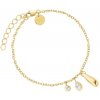 Rosefield Módny pozlátený náramok s príveskami JBBCG-J1211