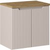Súprava skrinka Comad Nova Cashmere NOVA CASHMERE 82-60-2D, doska Comad Nova Oak NOVA OAK A 89-60