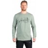 Northfinder Pánske tričko z organickej slub bavlny EMBER lightgreen L TR-5032OR