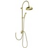 Reitano Rubinetteria VANITY Sprchový stĺp s pripojením vody na batériu, retro, bronz SET066