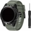 eses Silikónový remienok pre Garmin EasyFit/QuickFit 26 mm Farba: khaki - zelená army