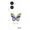 Picasee silikónový prehľadný obal pre Honor 90 Lite 5G - Diamanty White