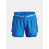 Dievčenské kraťasy Under Armour UA Tech Play Up 2n1 Short-BLU Modrá YSM