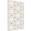 Vertikálny foto obraz sklo tvrdené Geometrické pozadie 50x100 cm