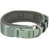 PREMIUM obojok EXTRA široký, M-L: 40-48 cm/ 40 mm, šalvia/grafit