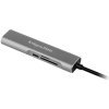 Kruger&Matz Adaptér (HUB) USB typ C na HDMI/USB3.0/SD/MicroSD/C port