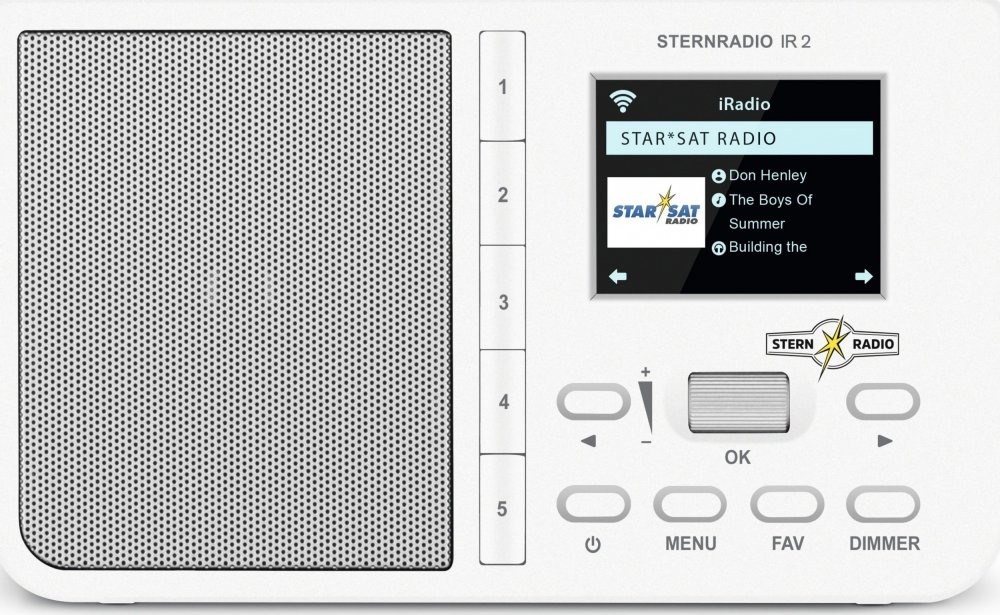 Technisat Sternradio IR 2 biely