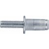 FORTUM Pozinkované nitovacie skrutky M4x12mm, 50ks 4770674