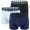 TOMMY HILFIGER - pánske boxerky 3PACK eco friendly cotton blue tones / bold logo-L (89-100 cm)