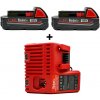Akubee - 2 ks batéria 18V 2.0Ah kompatibilná s Milwaukee M18 + nabíjačka