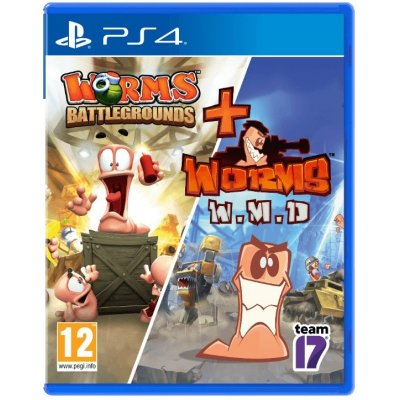 Worms Battlegrounds + Worms WMD Double Pack (PS4) 5056208805409