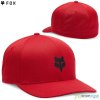 Fox Head Tech flexfit hat šiltovka, červená, L/XL