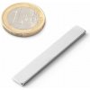 SOLLAU Neodymový magnet hranol 50x7x1.9 mm, N38, ponikelovaný