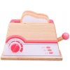 Bigjigs Toys Drevený toaster ružový