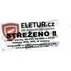 Výstražná samolepka OBJEKT STRÁŽENIA - ELETUR veľká