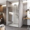 Mereo Sprchové dvere, Novea, jednokrídlové, pivotové, 90x200 cm, chróm ALU, sklo Číre, L/P prevedenie CK10923Z