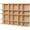 Ferm Living Polica Tilem 6x4, natural oak veneer