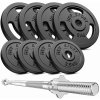 Hop-Sport HS Nakladací činkový set Strong 39kg s rovnou tyčou