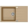 Alveus CADIT 40 Beige 55 1132029 - Drez Granitový 860x500mm, vanička 445x425x198mm