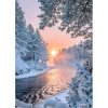 Diamantový obraz Zimný večer