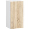 Horná kuchynská skrinka LIMA W30 /580/ biela / dub sonoma