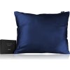 Notino Silk Collection Pillowcase hodvábna obliečka na vankúš Navy Blue 50x60 cm