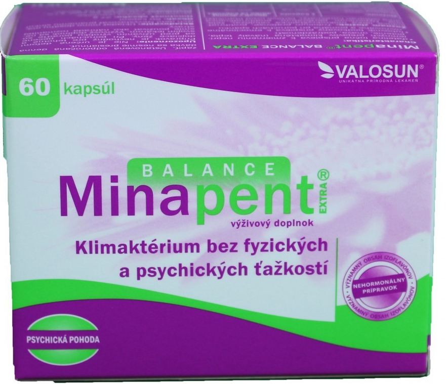 Minapent Balance Extra 60 kapsúl od 21,99 € - Heureka.sk