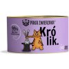 Paka Zwierzaka mačka králik vlhké krmivo monoproteínové 200g