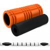 Spokey MIX ROLL Masážní fitness válec 2v1 33 cm zelený