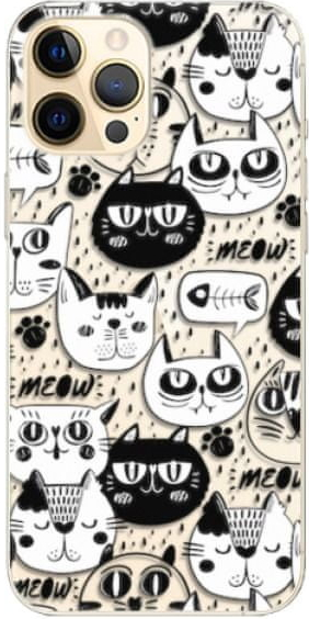 iSaprio Cat pattern 03 Apple iPhone 12 Pro