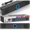 SOUNDBAR REPRODUKTORY K POČÍTAČU 2.0 PRE LAPTOP TV AUX LED USB