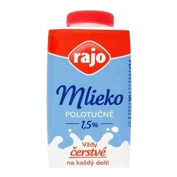 Rajo polotučné mlieko 500 ml od 0,59 € - Heureka.sk