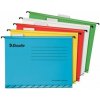 Závesné zakladacie dosky, recyklovaný kartón, A4, ESSELTE Classic, mix farieb
