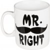 Out Of The Blue Veľký keramický hrnček s nápisom Mr. Right