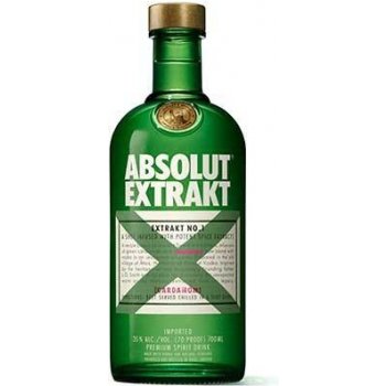 Absolut Extrakt No. 1 Cardamom 35% 0,7 l (čistá fľaša)