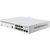 MikroTik managed Switch CSS610-8P-2S+IN 8x GbE PoE+, 2x 10Gb SFP+, SwOS, PSU (PoE budget 140W)