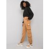 Sweatpants-RV-DR-7364.01P-camel oranžová L RUE PARIS 2016103107056