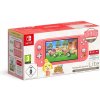 Nintendo Switch Lite – Coral + Animal Crossing + 12M NSO