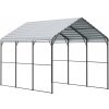 Vevor Prístrešok na auto 10'×15' pozinkovaný rám, odnímateľné bočnice ZXCP10X15FT0DUG2BV0